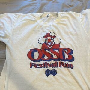 Vintage Clown Run T-Shirt (Large)